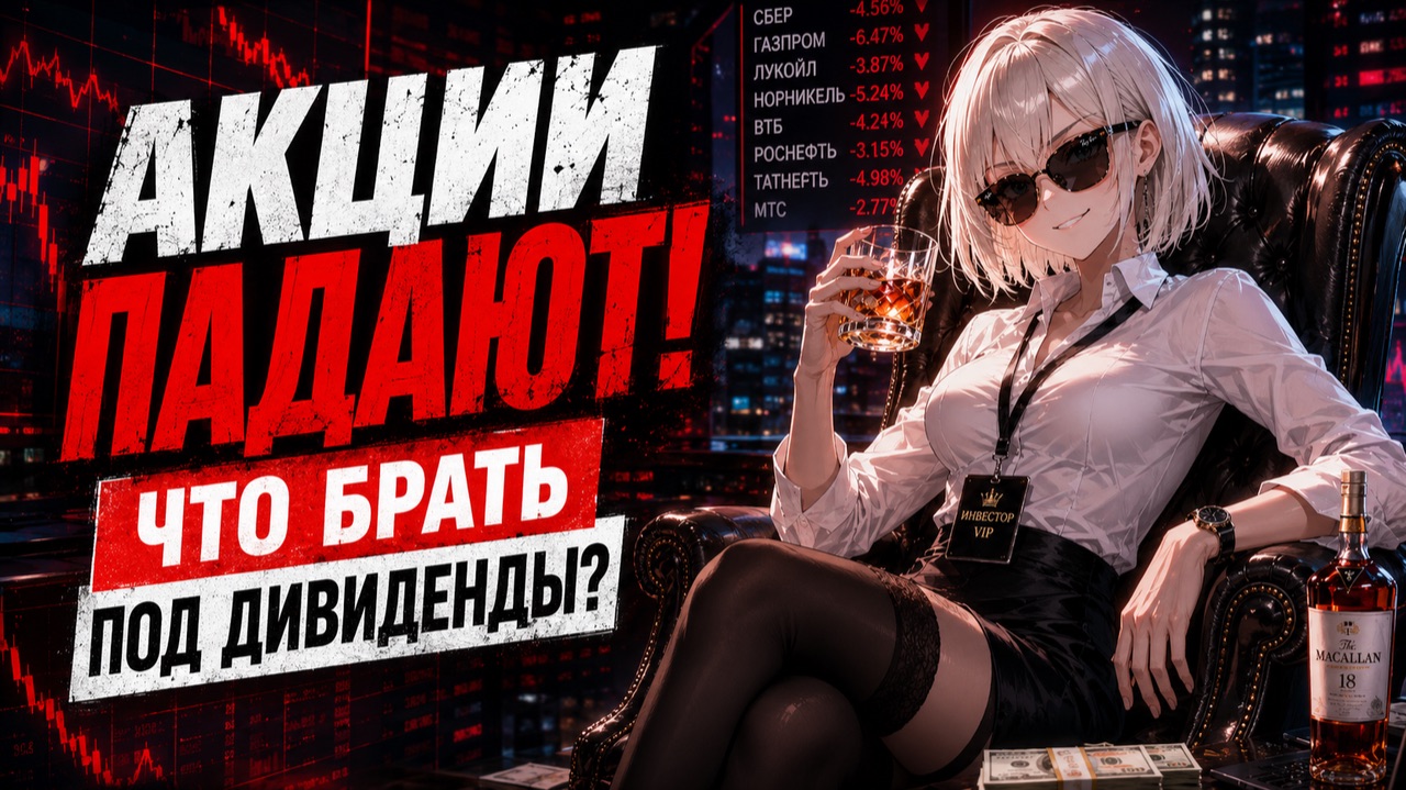Дивидендный Сезон Близко! Крах Лукойла и Нефтянки 💀