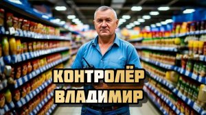 Контролёры в супермаркетах - хит про службы контроля и охрану магазина - Контролёр Владимир