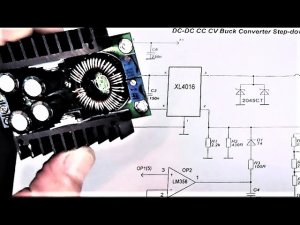 Принцип работы и ошибки понижающего преобразователя,DC-DC Step Down Adjustable Constant Voltage.