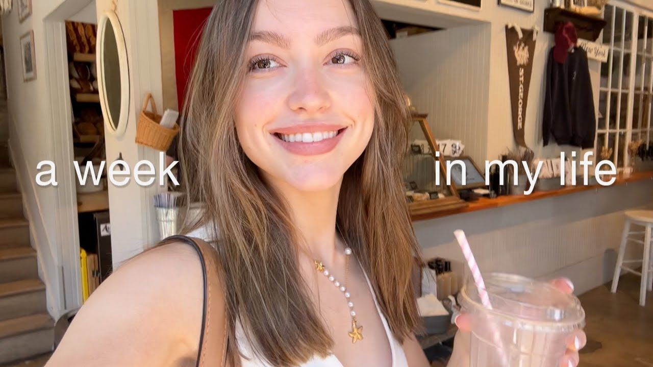 a week in my life vlog смотреть онлайн