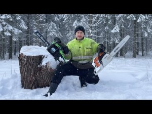 Китаец против немца! Обзор и тест бензопилы STIHL MS 260!