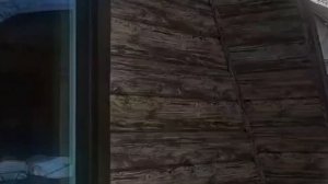 1000060484.mp4 (Собака наблюдает за технологией устройства лестницы на 2-ой этаж в доме А-фрейм)