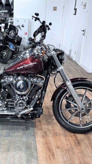 2019 HD Low Rider 107 Dark Cherry Pearl 29K (VIN 5HD***8532)