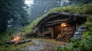 100 дней строительства домика хоббита. Бушкрафт