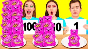 100 Слоев Еды Челлендж # Удивительный Челлендж с Едой
