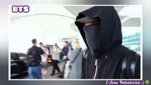 Джин, Тэхён, Чонгук, Намджун - Аэропорт