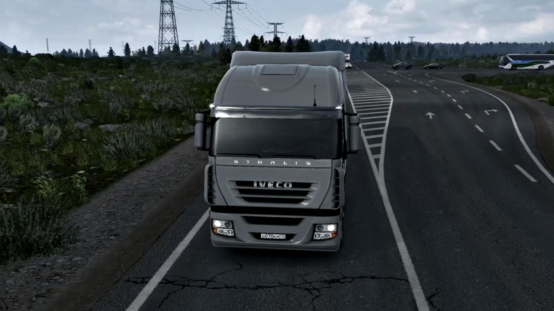 ETS2 Россия Оленегорск Витино