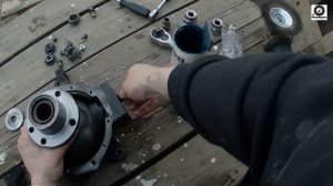 Сборка поворотного кулака УАЗ