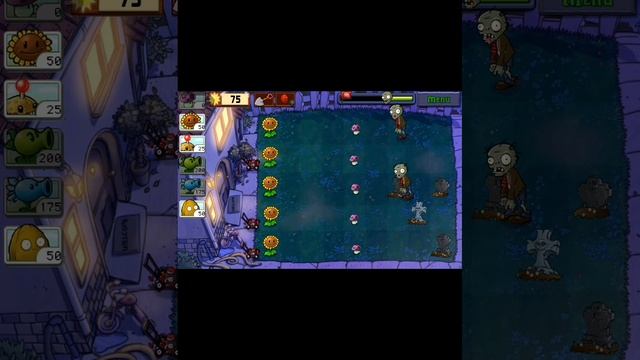 PvZ level 2-1 (пересъёмка)