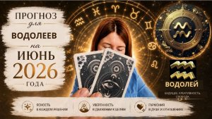 Прооноз для Водолеев на июнь 2026