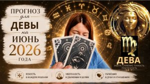 Прогноз для Девы на июнь 2026