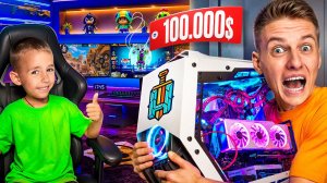 😱КУПИЛ СЕБЕ НОВЫЙ ПК И СОБРАЛ СЫНУ СТУДИЮ ЗА 100.000$