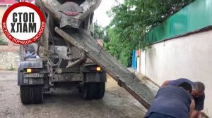 Устранение слива канализации в ливнёвку Коктебеля