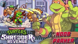 TMNT Shredder's Revenge Прохождение Michelange