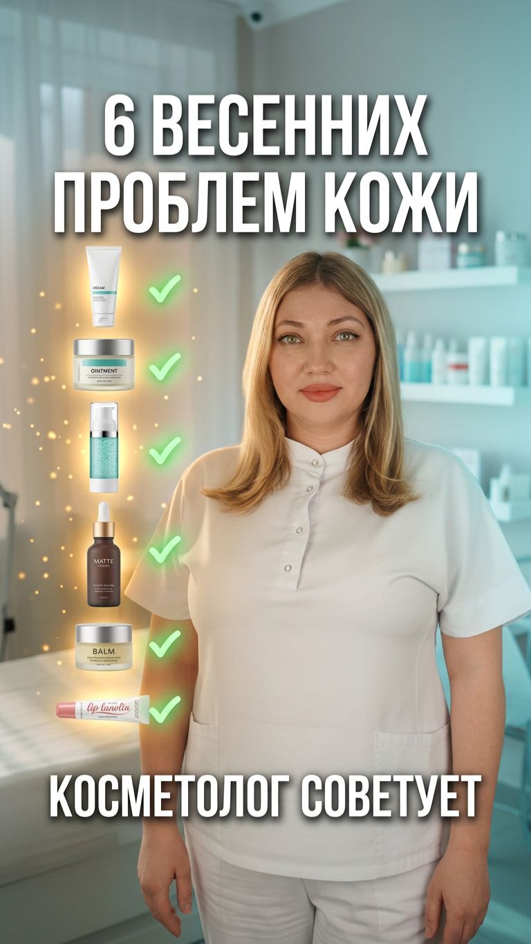 6 аптечных средств для весенней кожи 🌿