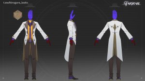 Honkai: Star Rail 4.3 Асат Прамад: рендер модельки