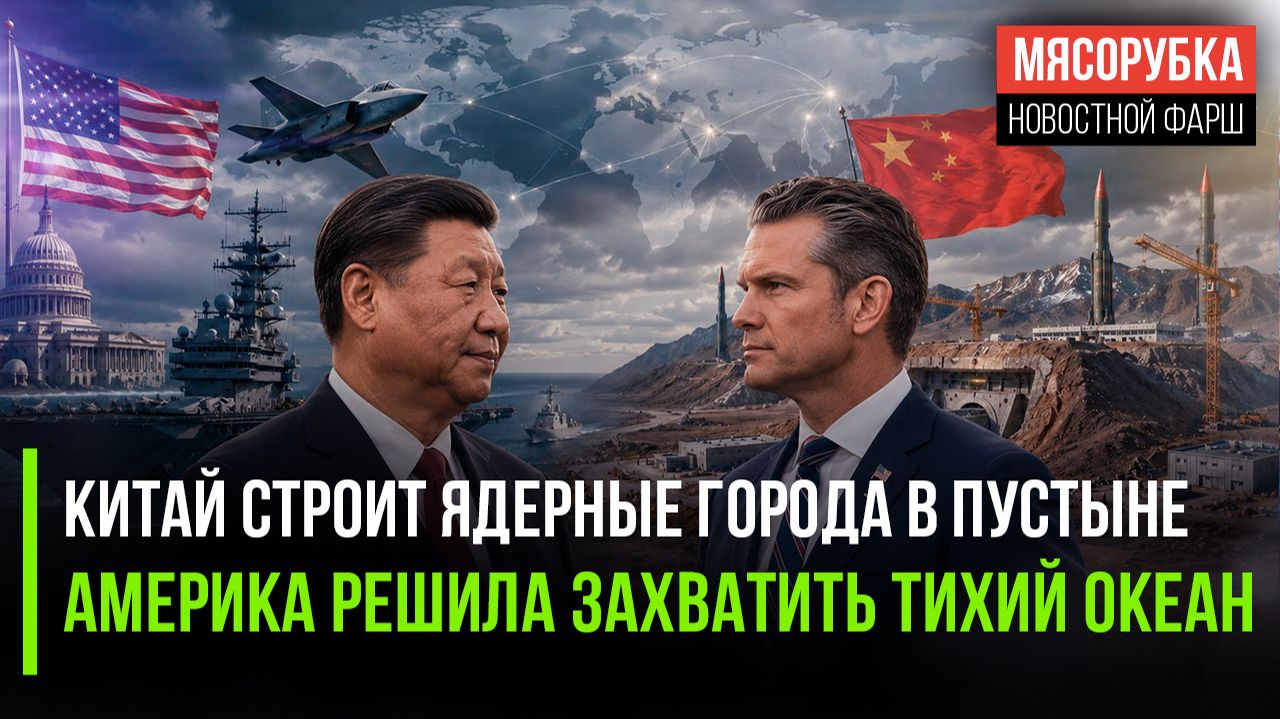 Ядерные ракеты и военные города появились в Китае || Пентагон решил покорить Азию смотреть онлайн