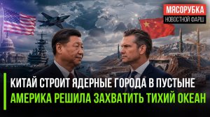 Ядерные ракеты и военные города появились в Китае || Пентагон решил покорить Азию