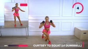 Fuel Day 5 dumbbell cardio | Caroline Girvan