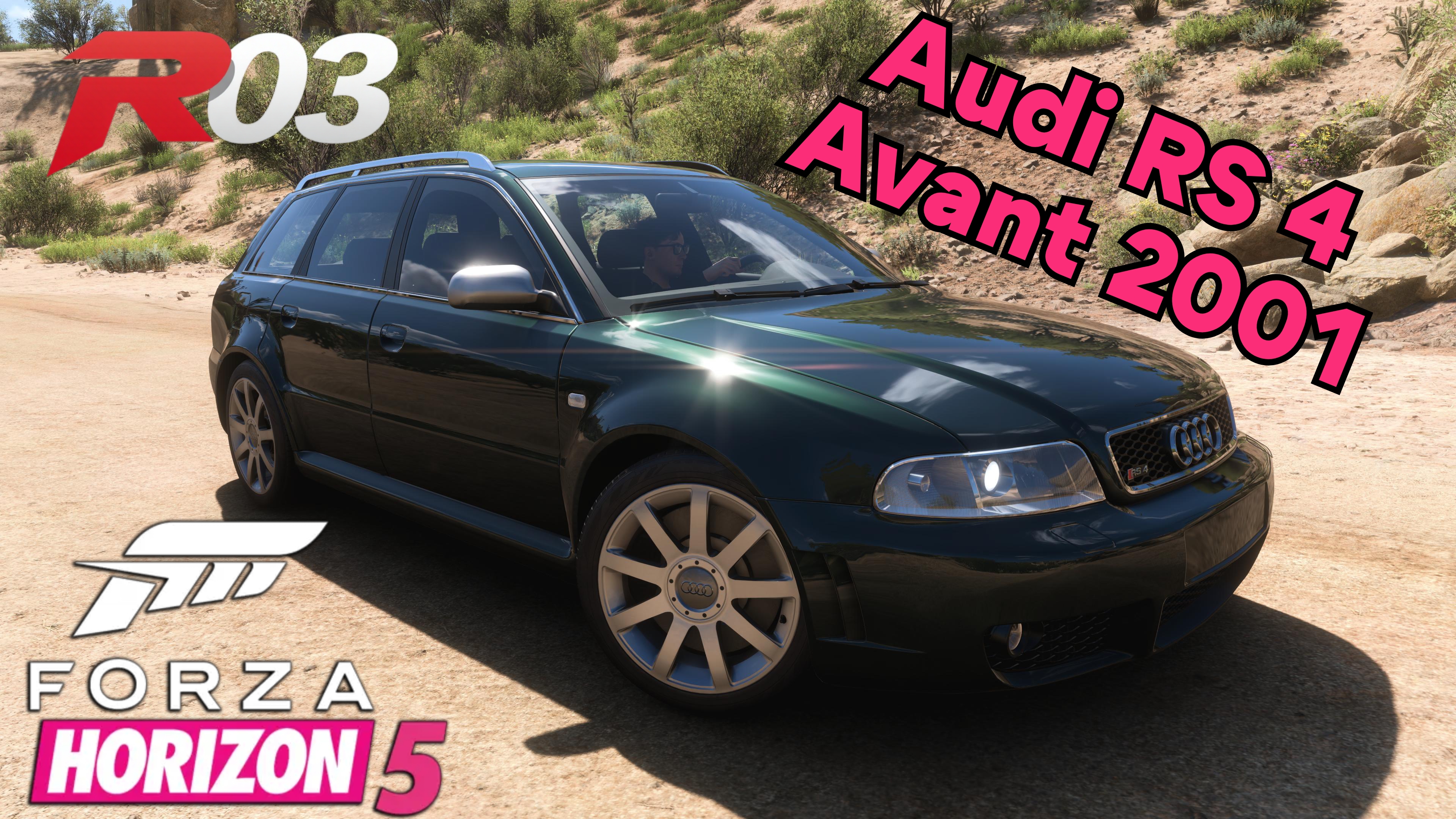 «Forza Horizon 5 — Первый из легенд: Audi RS 4 Avant 2001!» смотреть онлайн
