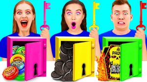 Выбери Правильный Ключ Челлендж _ Смешные Челленджи с Едой от 4Teen Challenge