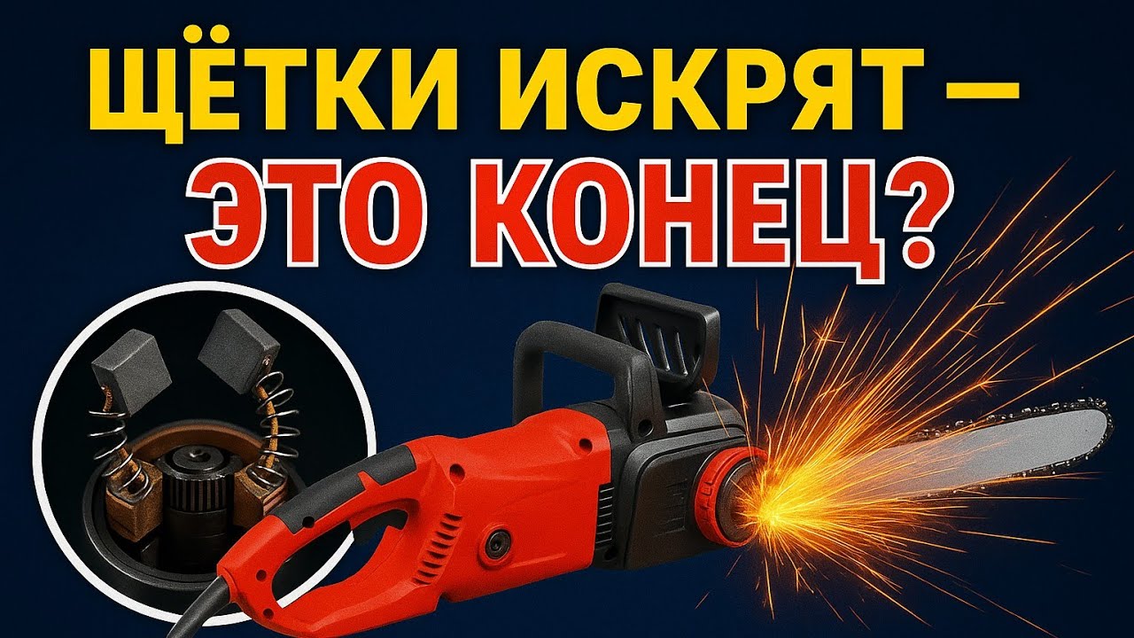 Почему искрят щётки в электроинструменте? Причины и решения!