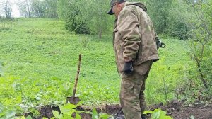 не важный шурф, но с серебром.