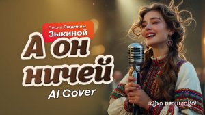 Людмила Зыкина — А он ничей (Нейро-кавер от ЭхоПрошлоВО)