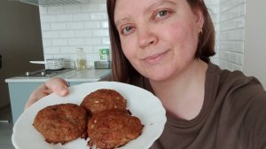 Лёгкий обед без хлопот. Готовлю котлеты без жира и масла.