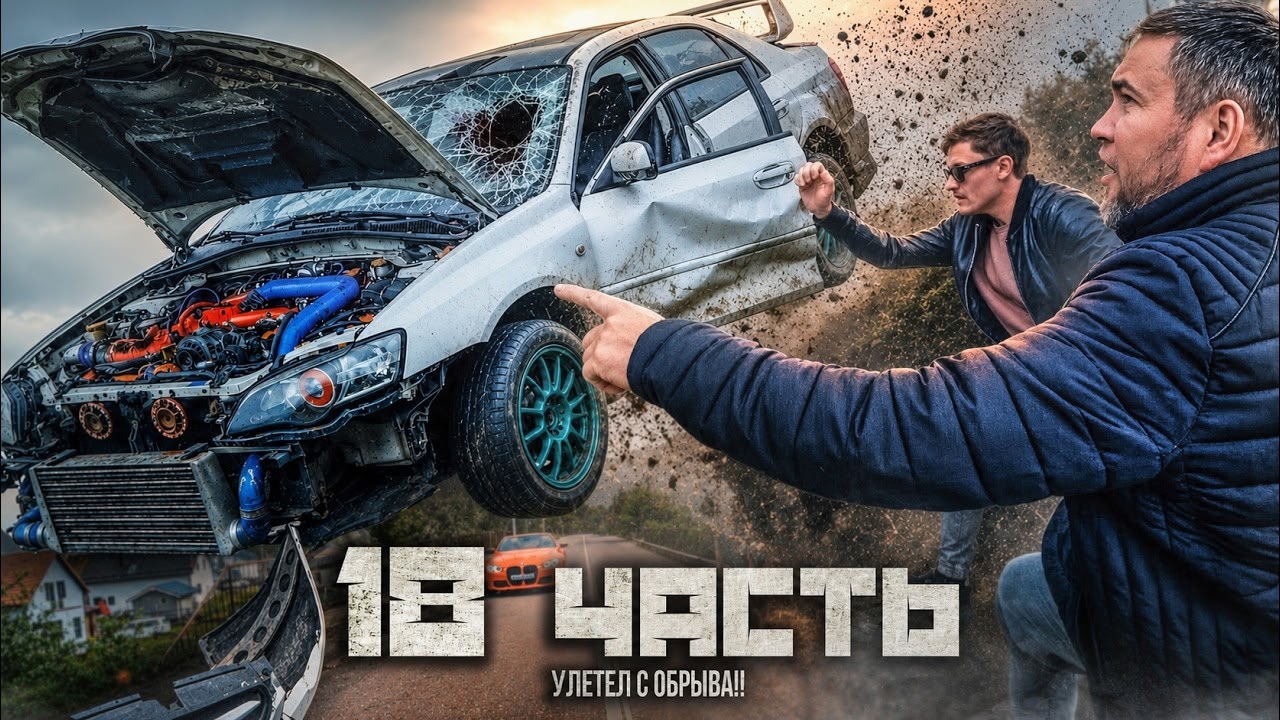 ●ГОНЩИК ВРЕЗАЛСЯ И УЛЕТЕЛ С МОСТА! ловушка СХЛОПНУЛАСЬ!● смотреть онлайн