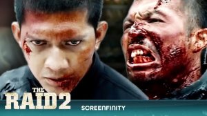 Рама сражается с Ассасином (Сцена в столовой) Рейд 2 (2014)
