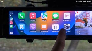 4К Видеорегистратор зеркало TrendVision CarPlay Mirror - Возможности и функциональность удивляет!