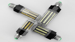 Распаковка и обзор led лампы кукурузы с aliexpress патрон E27