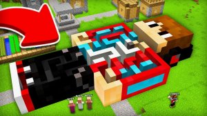 СМОГУТ ЛИ ЖИТЕЛИ ПРОЙТИ ЛАБИРИНТ ВНУТРИ КОМПОТА В МАЙНКРАФТ Компот Minecraft