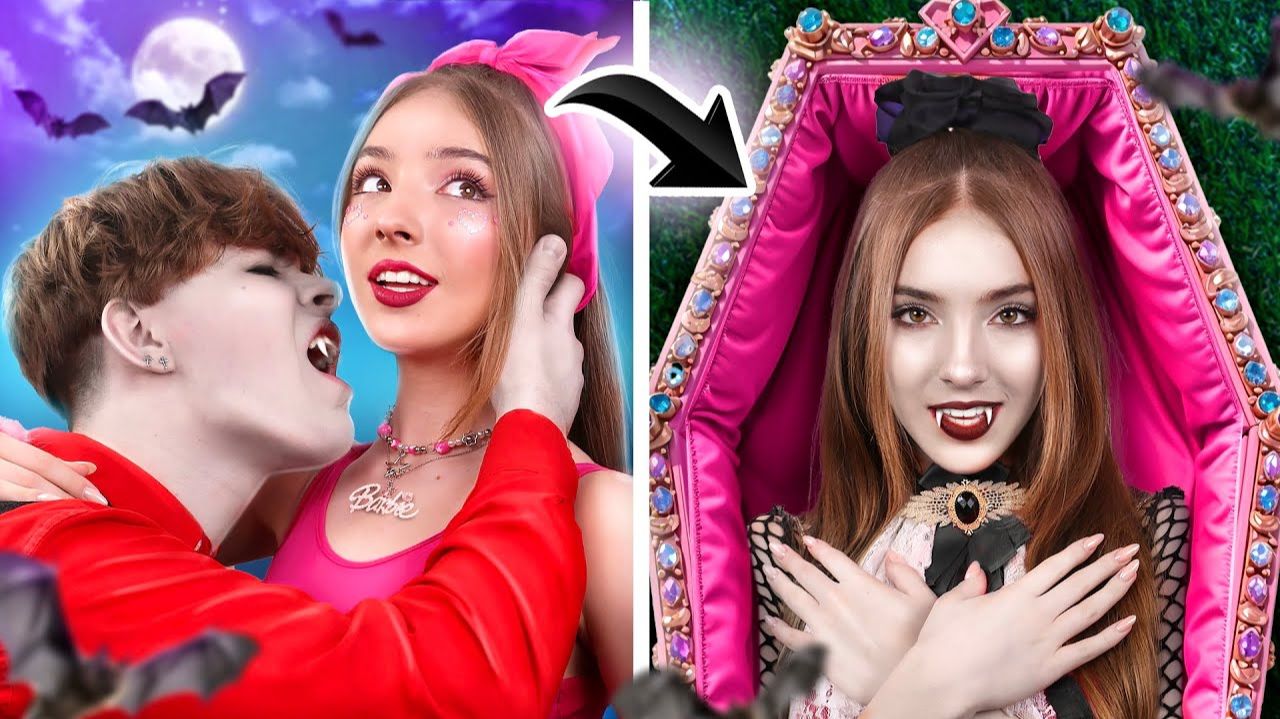 Тим Тин - Кукла Барби Стала Вампиром! Кто Будет Встречаться с Кеном?