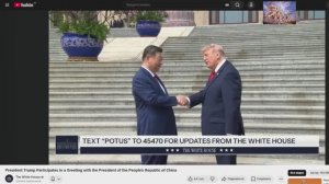 Си непозволил Трампу перетянуть его руку // Трамп в Китае