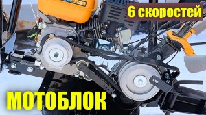 Мотоблок DENZEL  DTP 670S PRO