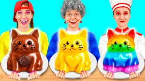 Кулинарный Челлендж_ Я против Бабушки _ Потрясающие Кулинарные Рецепты от 4Teen
