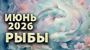РЫБЫ - ГОРОСКОП на ИЮНЬ 2026