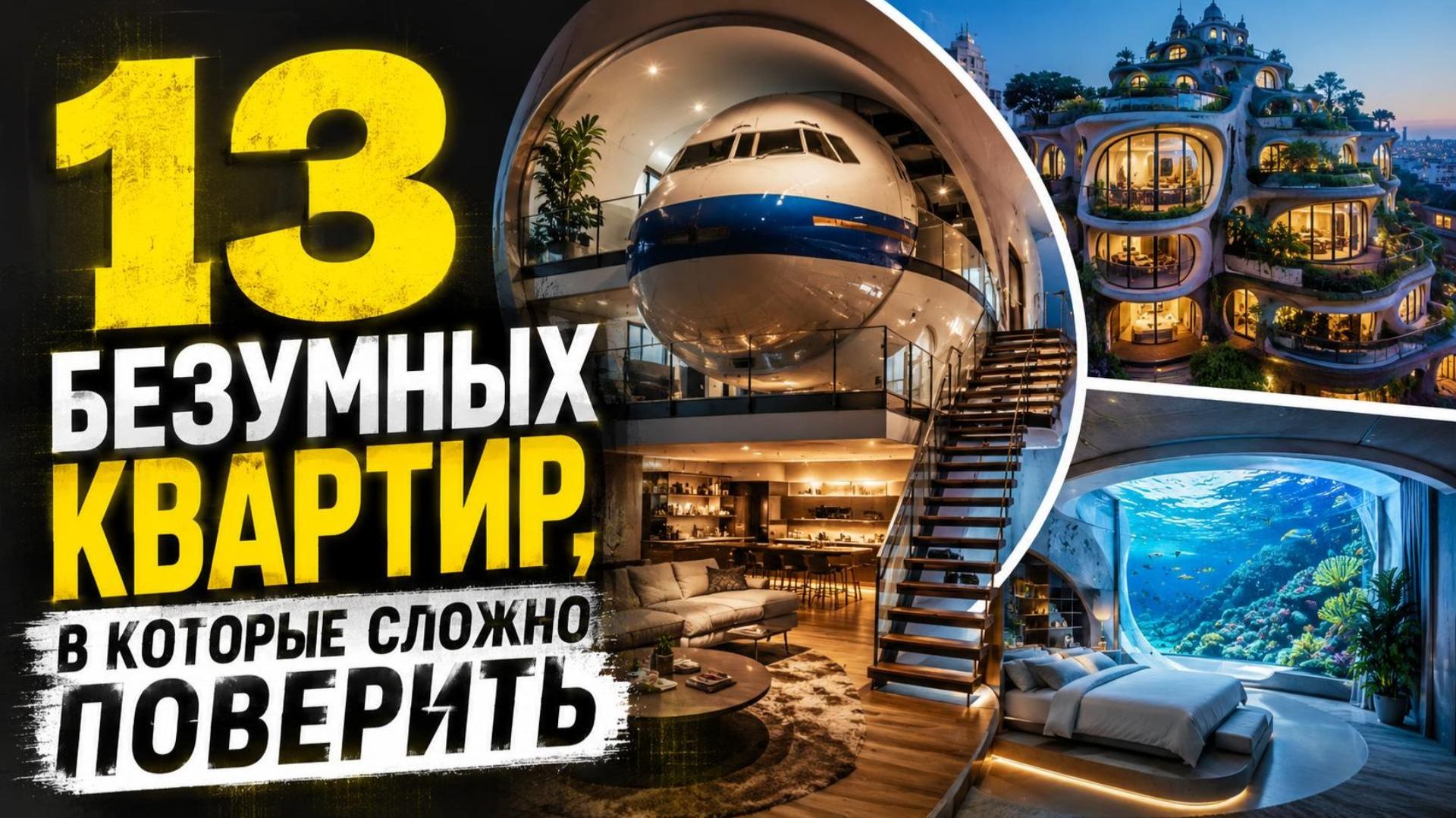 13 БЕЗУМНЫХ КВАРТИР В Существование Которых СЛОЖНО ПОВЕРИТЬ! смотреть онлайн