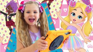 Диана и Рома Новая игра для детей Love, Diana Dress Up