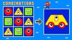 🌀🍄 Finish the Pattern？ Круги Блоки Learn Combinations in Марио Лабиринт 🍄🌀