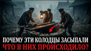 ЭТИ КОЛОДЦЫ ЗАСЫПАЛИ ПОСЛЕ ОДНОЙ НОЧИ. Что В НИХ НАЧИНАЛО ПРОИСХОДИТЬ?