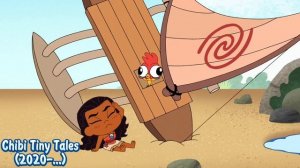 Эволюция 👩🏾 Моана 🛶 в мультфильмах (2016-2024)
