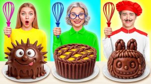 Кулинарный Челлендж# Я против Бабушки # Смешные Ситуации с Едой от Multi DO Joy