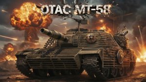 OTAC MT-58 - Первый нурс в игре, всё ещё могёт? #танки #worldoftanks #миртанков #wot