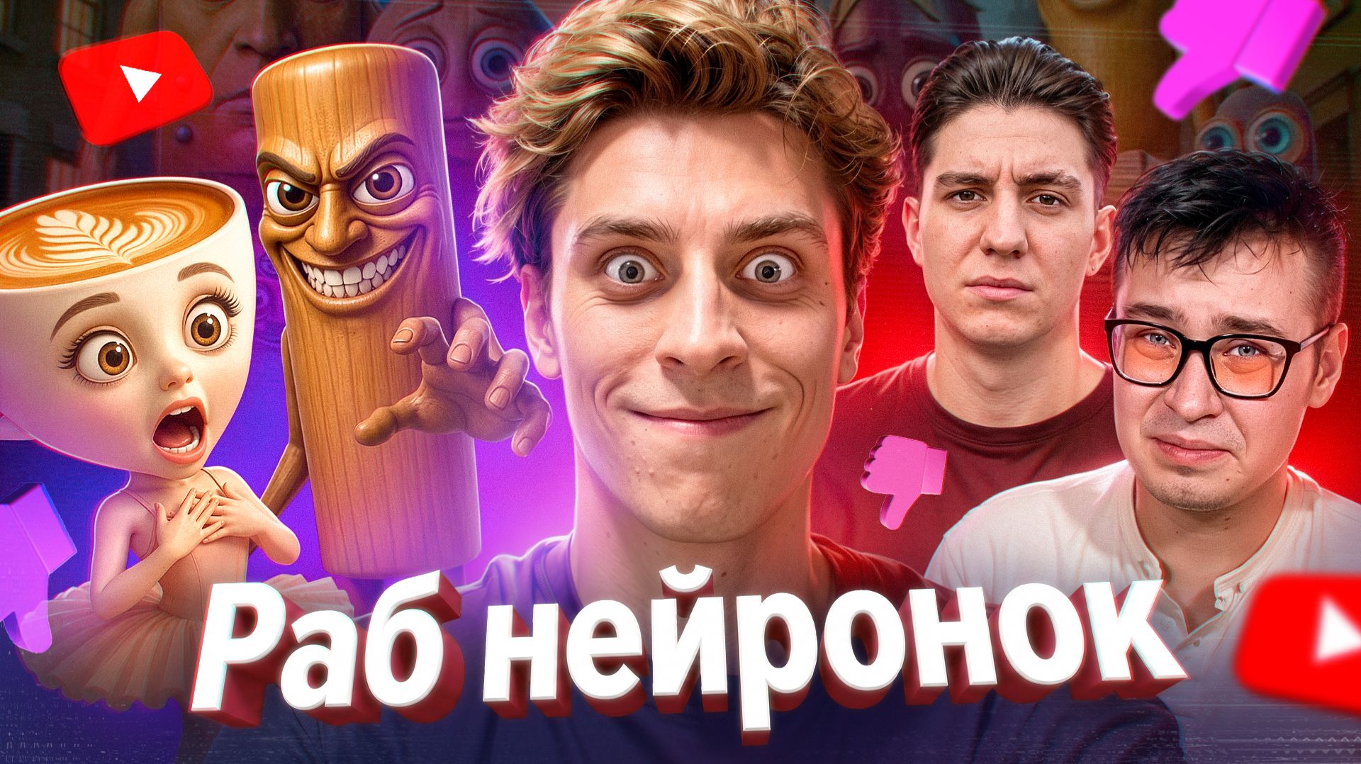 КРИНЖОВЫЙ КОРОЛЬ НЕЙРОСЛОПОВ - ВЛАД А4
