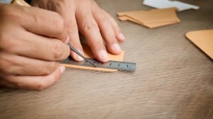 Делаем минималистичный кошелек - leather craft - Plan.B Leather
