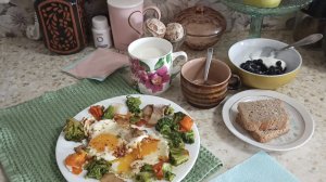 Я их холю и лелею! И жду❤️!
Вкусный завтрак💥