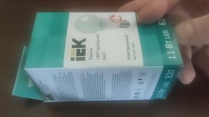 Лампочка IEK Led LLE-A60-11-230-40-E27 отзывы в Плеер.Ру